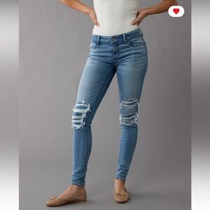 AE Next Level Patched Low-Rise Jegging